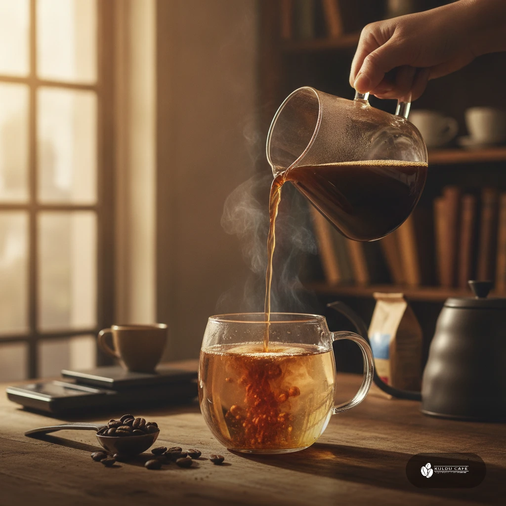 Proporción café-agua: encuentra tu ratio