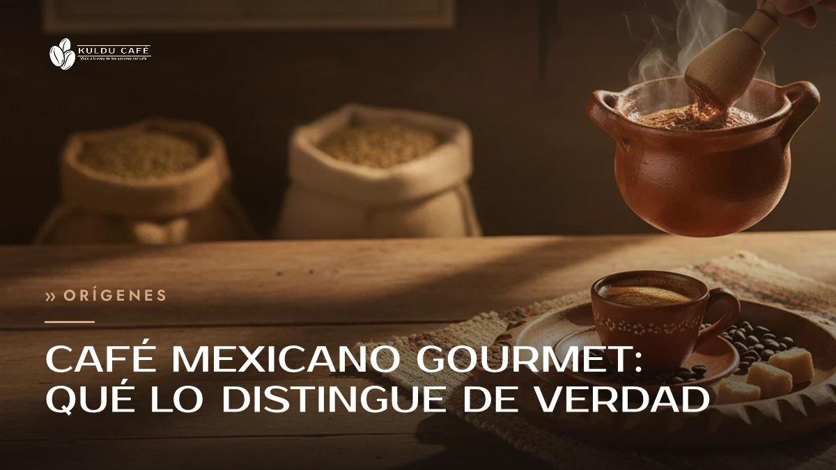 Café mexicano gourmet: qué lo distingue de verdad