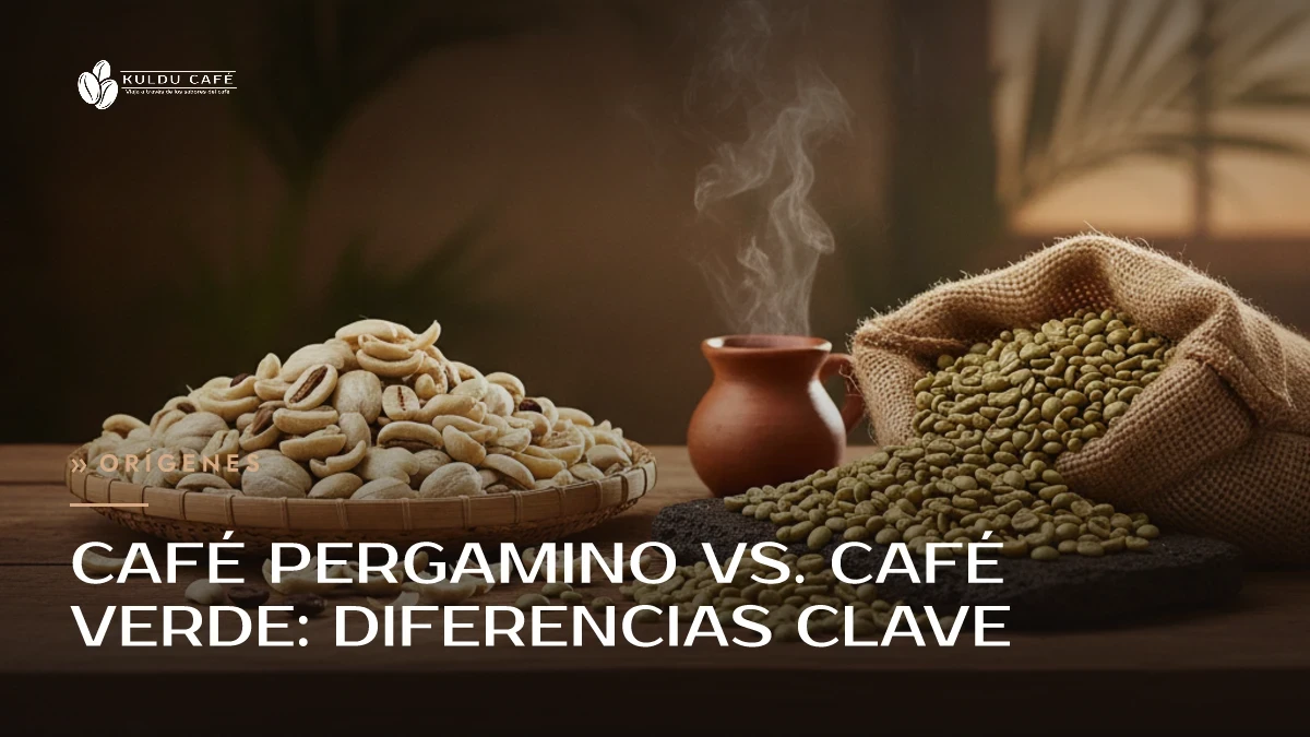 Café pergamino vs. café verde: diferencias clave
