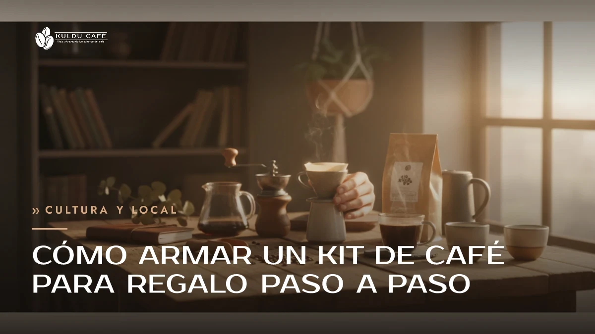 Cómo armar un kit de café para regalo paso a paso