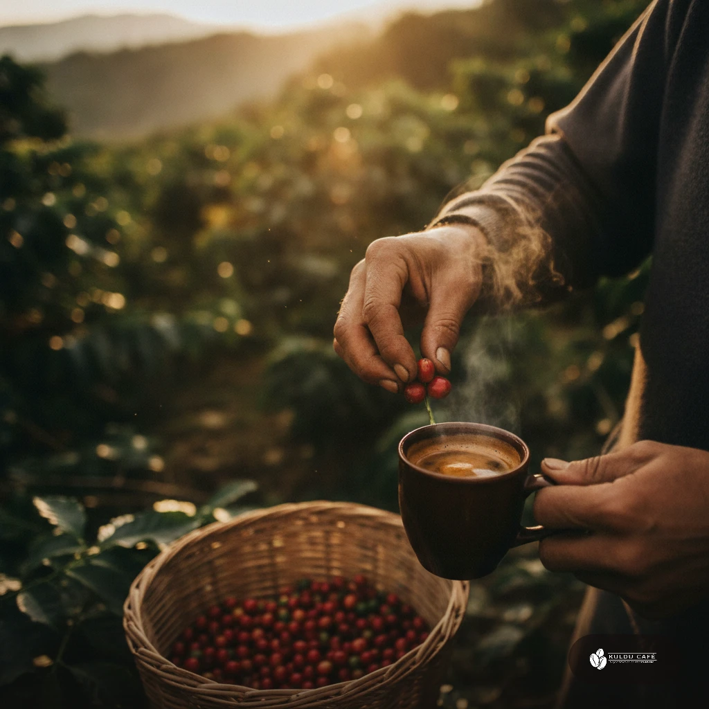 Cómo se recolecta el café: corte manual grano por grano