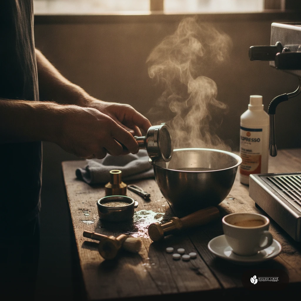 Mantenimiento de máquinas espresso domésticas y de bar