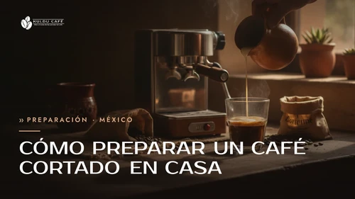 Cómo preparar un café cortado en casa