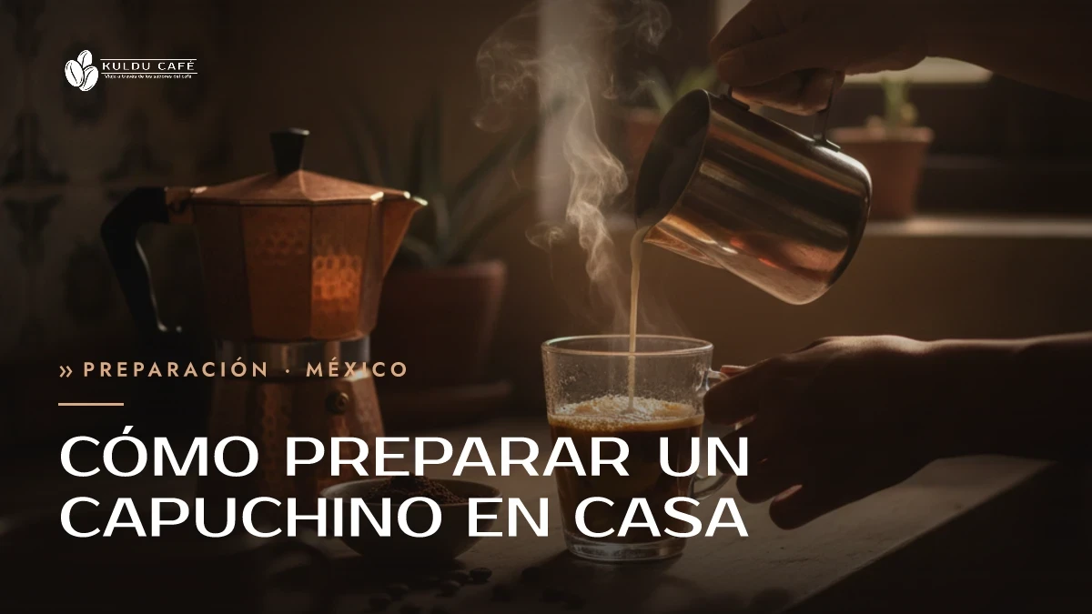 Cómo preparar un capuchino en casa