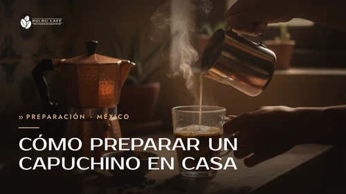 Cómo preparar un capuchino en casa