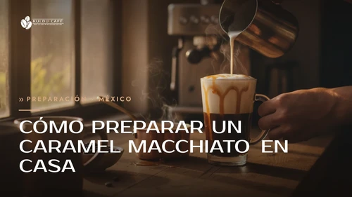 Cómo preparar un caramel macchiato en casa