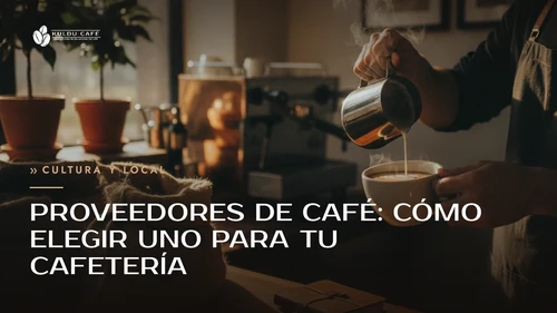 Proveedores de café: cómo elegir uno para tu cafetería