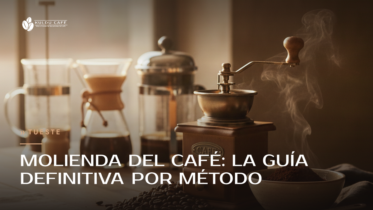 Molienda del café: la guía definitiva por método