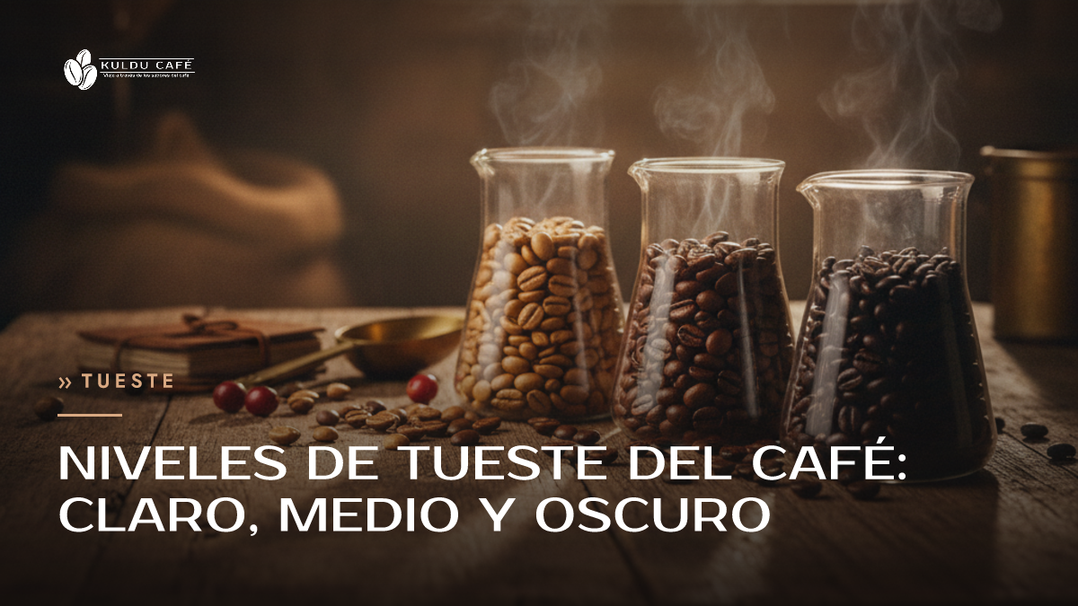 Niveles de Tueste del Café: Claro, Medio y Oscuro