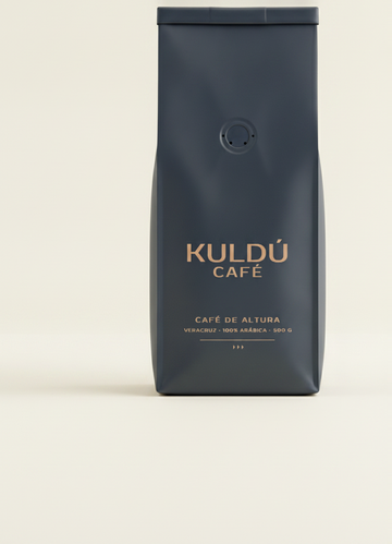 Kuldú Café House Blend, bolsa 500g, vista frontal